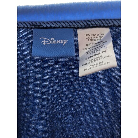 Disney Olaf Fleece Classic Pajama Top Medium (8/10) Crew Neck Long Sleeve Frozen - Picture 3 of 5